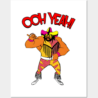 Wwe Macho Man Cartoons Posters and Art